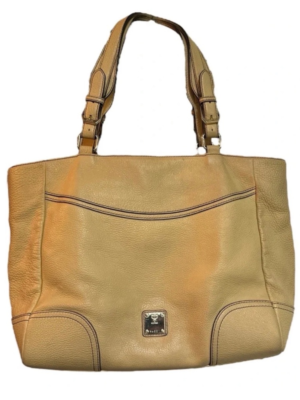 Authentic vintage MCM Leather Tote Bag